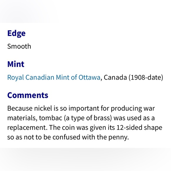 🎈$10 add on - 1942 Tombac 5 CENTS - Beaver - George VI - Picture 6 of 6